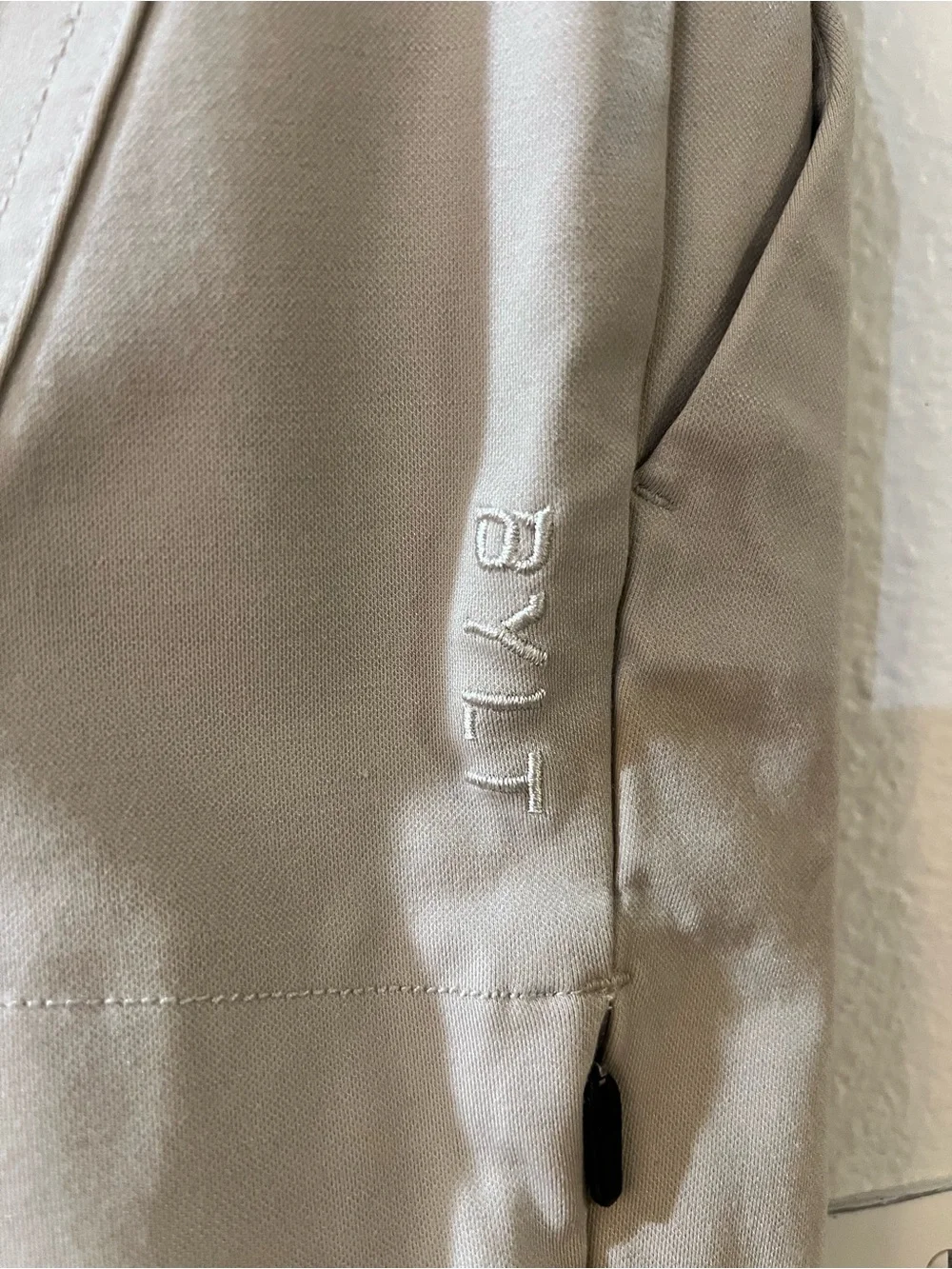 BYLT Basics Men's Light Beige Jogger Pants